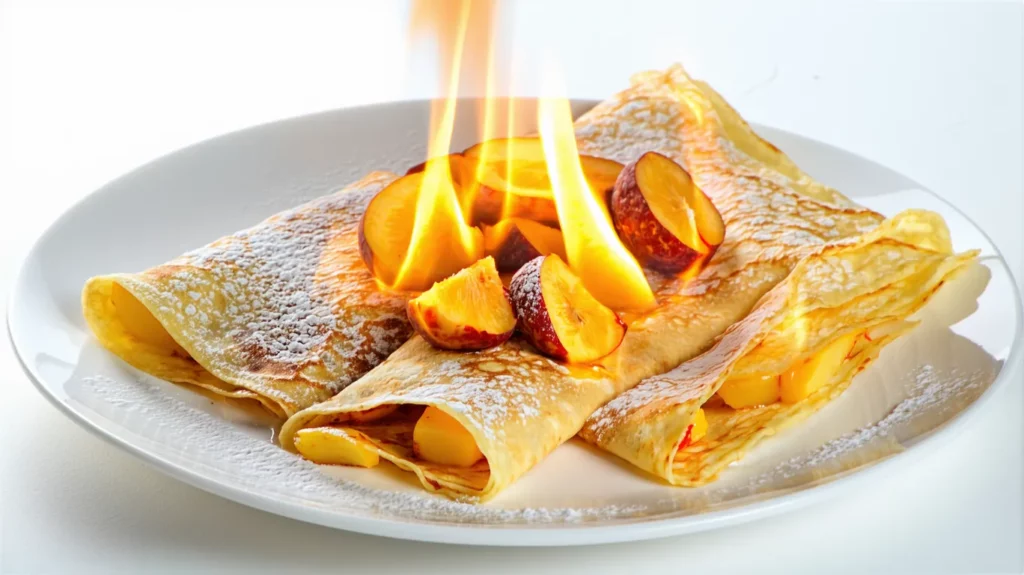 Crêpes flambées aux agrumes : un dessert spectaculaire et facile