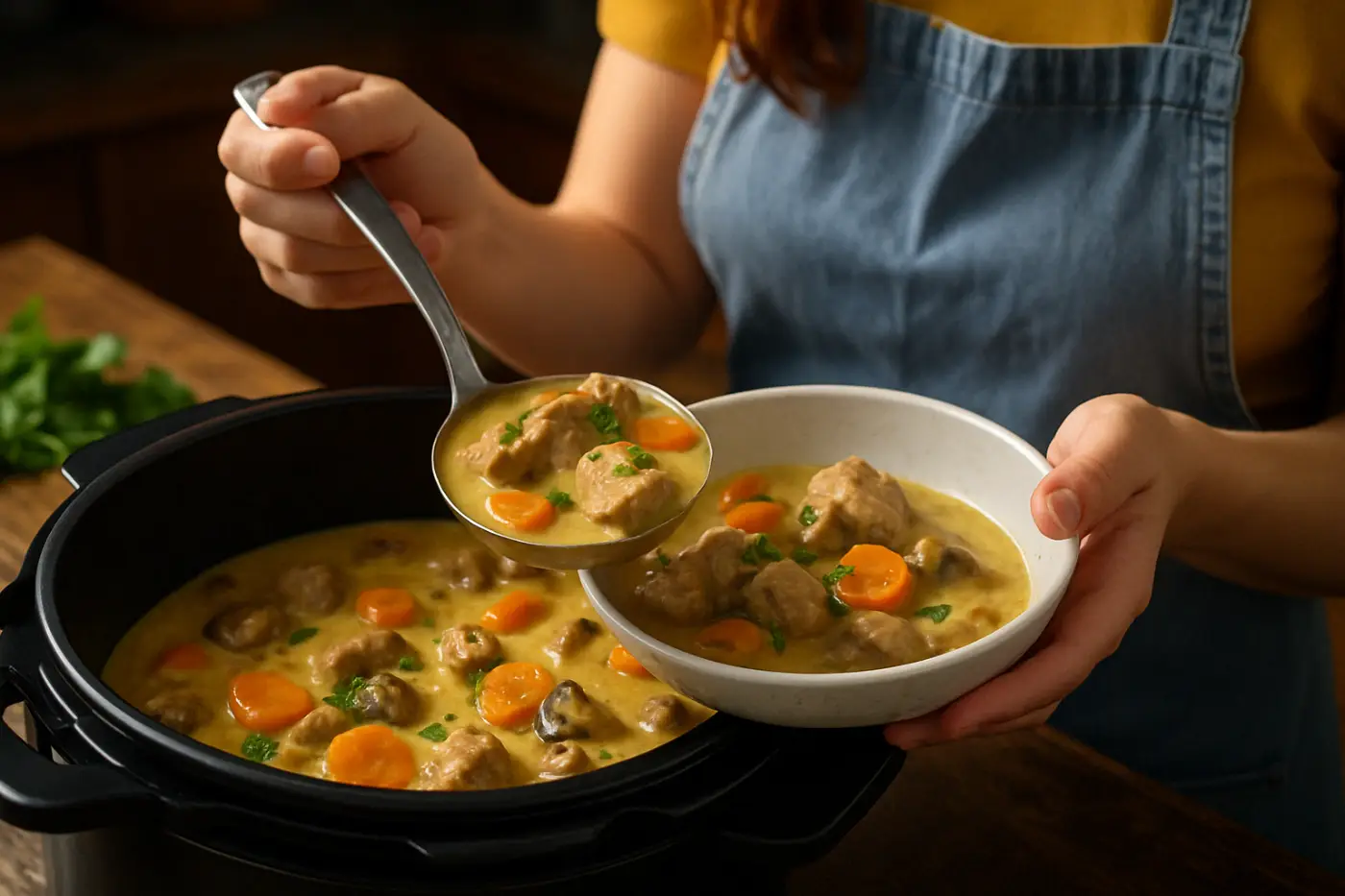 La blanquette de veau au Cookeo : ma version facile, rapide et pleine d’amour