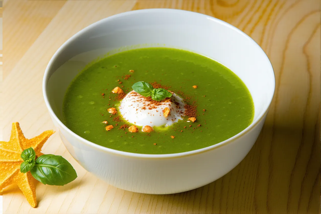 La soupe froide qui va détrôner le gaspacho cet été (spoiler : elle est verte, elle est sexy)