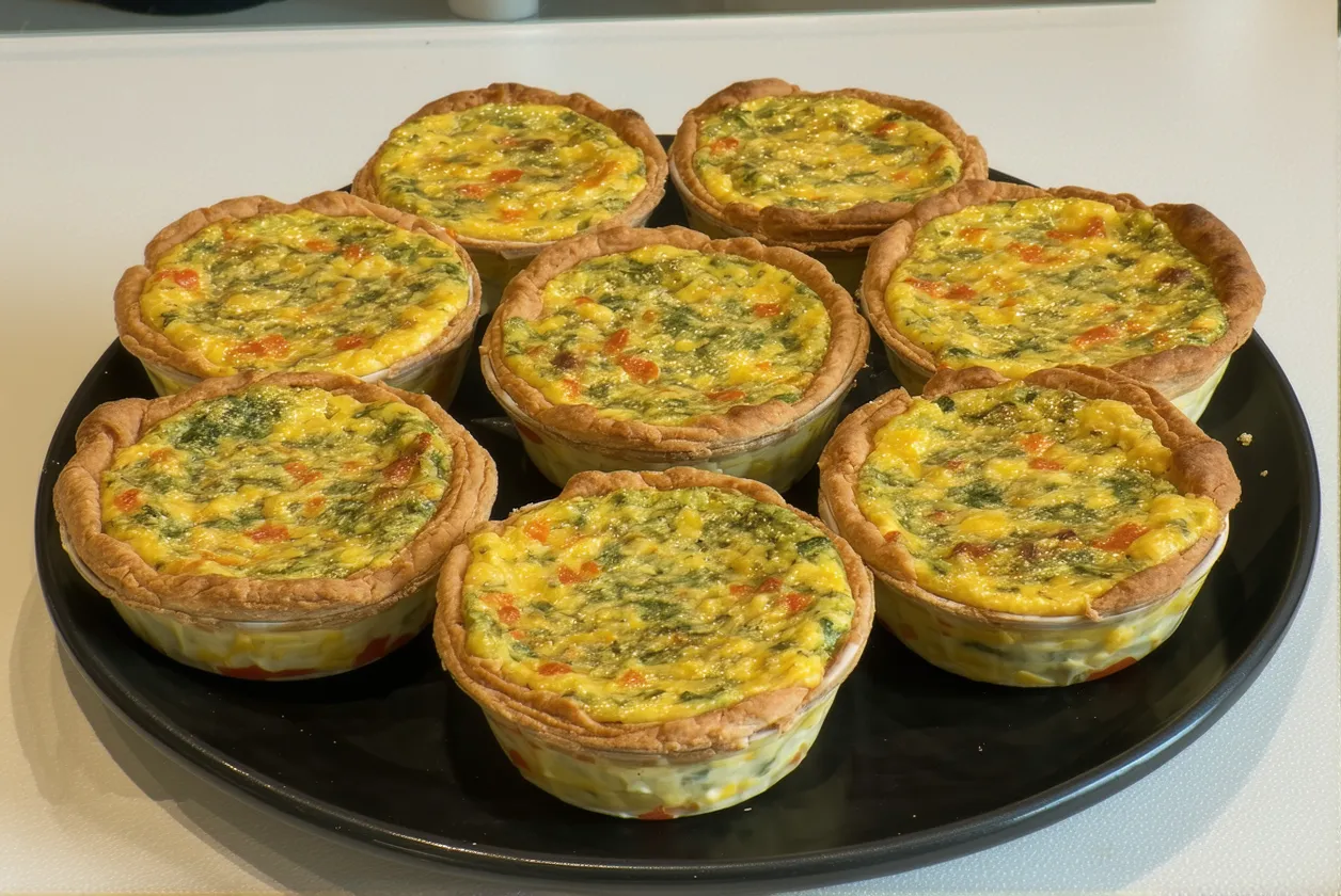 Les mini quiches sans pâte (aka les bombes protéinées du frigo)