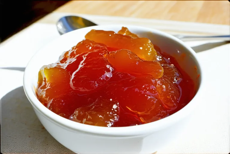 Ma recette de confiture de coing peu sucrée