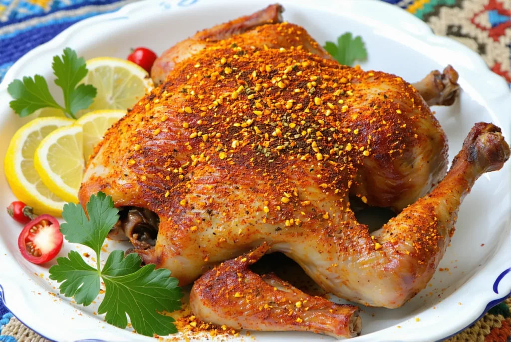 Poulet rôti twisté aux épices marocaines : quand la tradition prend un coup de soleil