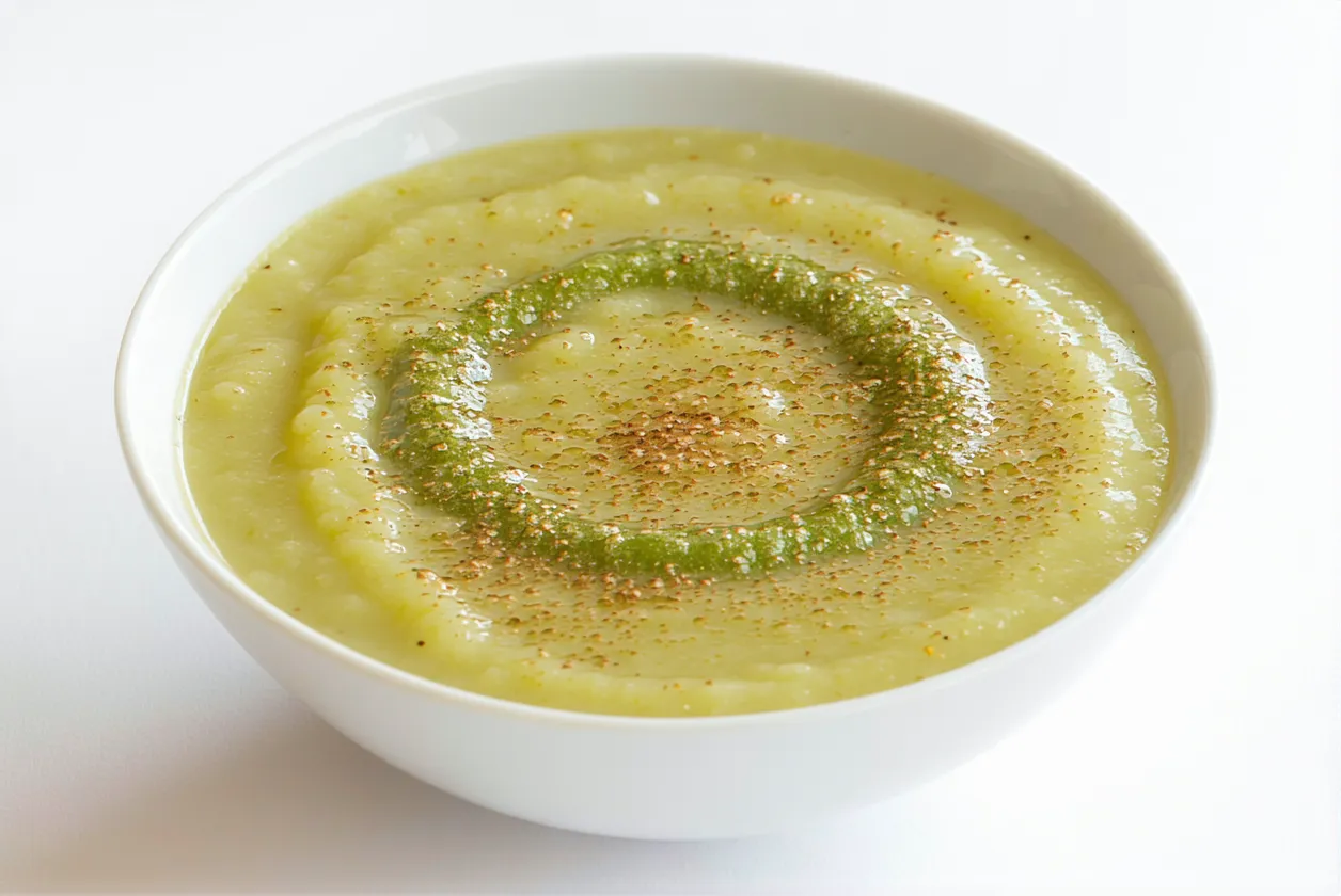 Velouté de courgettes ultra-simple, pour les soirées où t’as plus d’énergie mais encore un peu de dignité