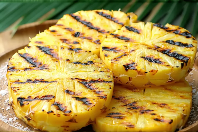 Ananas grillé au sucre de coco : le dessert léger et tendance du barbecue