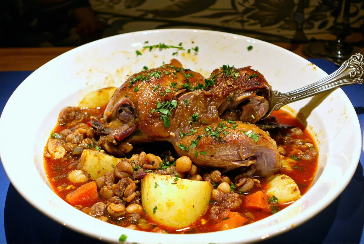 Cassoulet au confit de canard : mes astuces maison