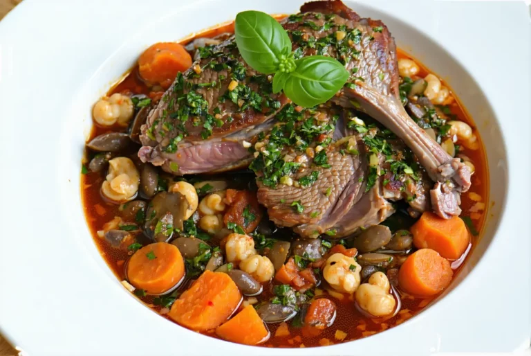 Confit de canard cassoulet : recette rustique