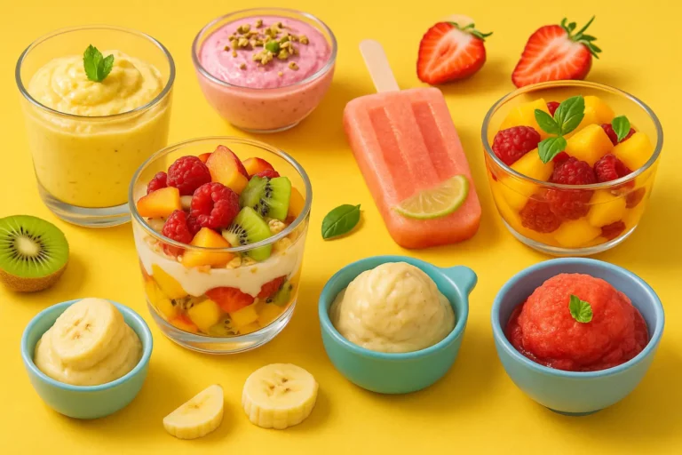 Desserts frais et légers : 6 douceurs fruitées pour finir le repas en beauté