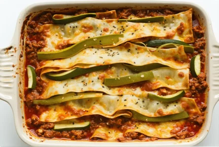 Lasagnes légumes printemps sans viande express
