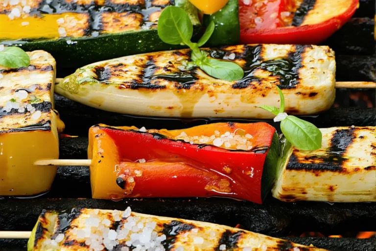Légumes grillés à l’huile d’olive et fleur de sel : le classique chic et sain du BBQ