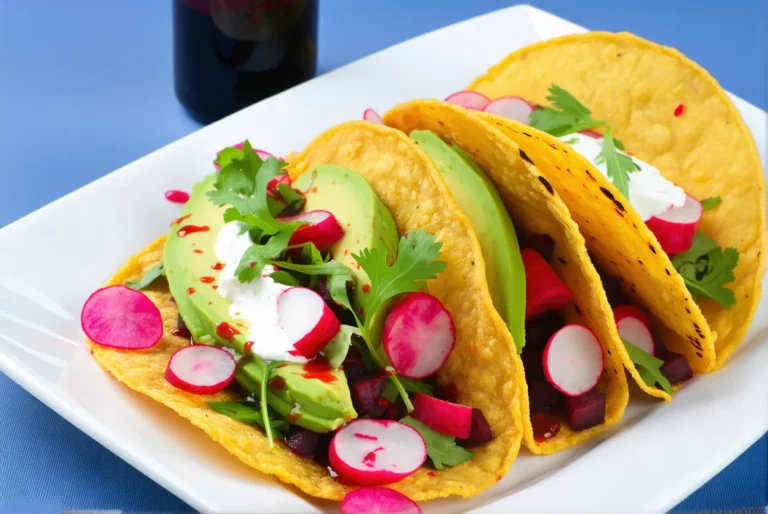 Ma recette des tacos de radis roses, avocat et fromage frais