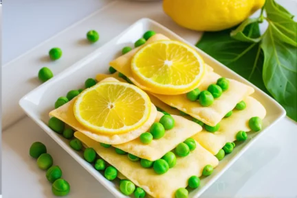 Pâtes express aux petits pois et citron “Ça passe crème”