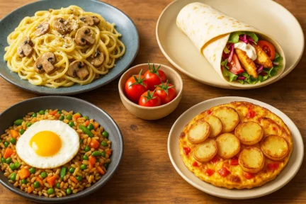 10 dîners express et gourmands à préparer en moins de 20 minutes