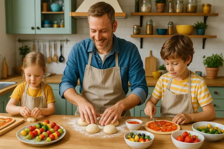 Cuisiner avec ses enfants : les recettes faciles et ludiques pour les occuper en cuisine