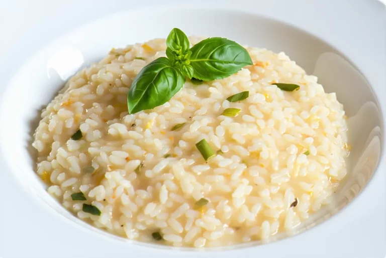 Risotto sans vin blanc : crémeux et sans compromis