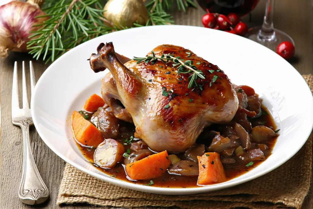 Sublimez votre coq au vin avec ces idées de saison