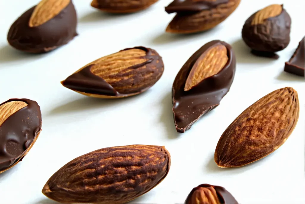 Amandes enrobées de chocolat maison : la gourmandise irrésistible en 30 minutes
