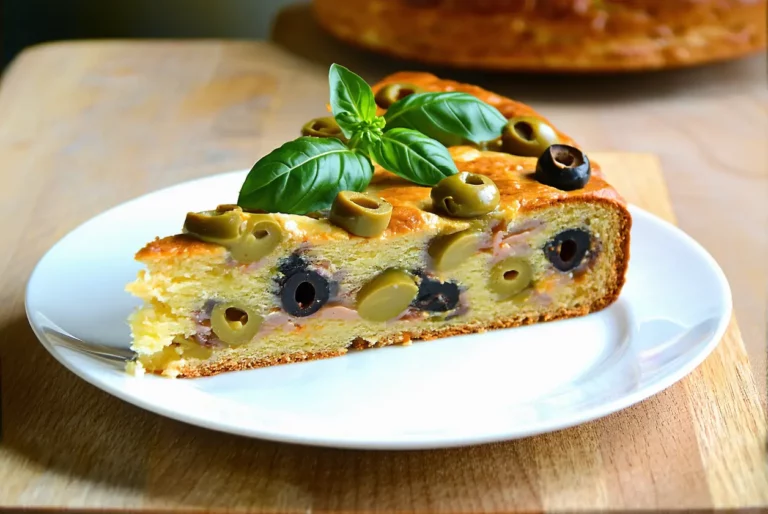 Cake salé thon, olives et basilic : la recette facile qui sent bon le Sud