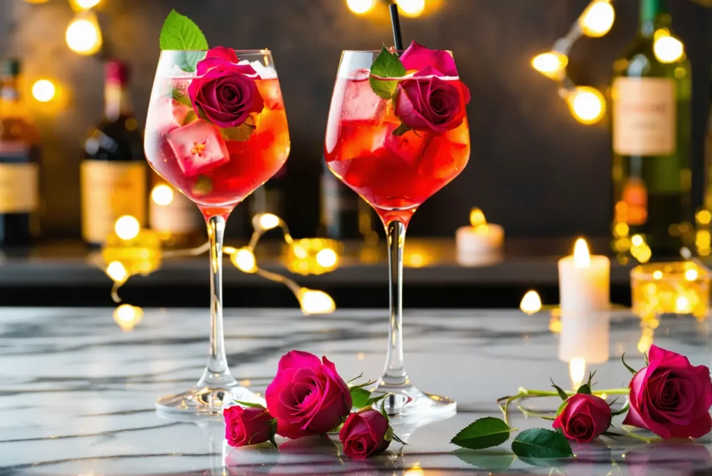 Cocktail rose sans alcool : la boisson festive qui épate tous vos invités
