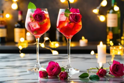 Cocktail rose sans alcool : la boisson festive qui épate tous vos invités