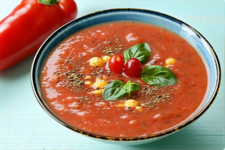Gazpacho express en 10 minutes : la recette miracle qui sauve vos déjeuners de femme active