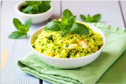 La recette express pour un taboulé frais avec du concombre et de la menthe, prêt en 10 minutes