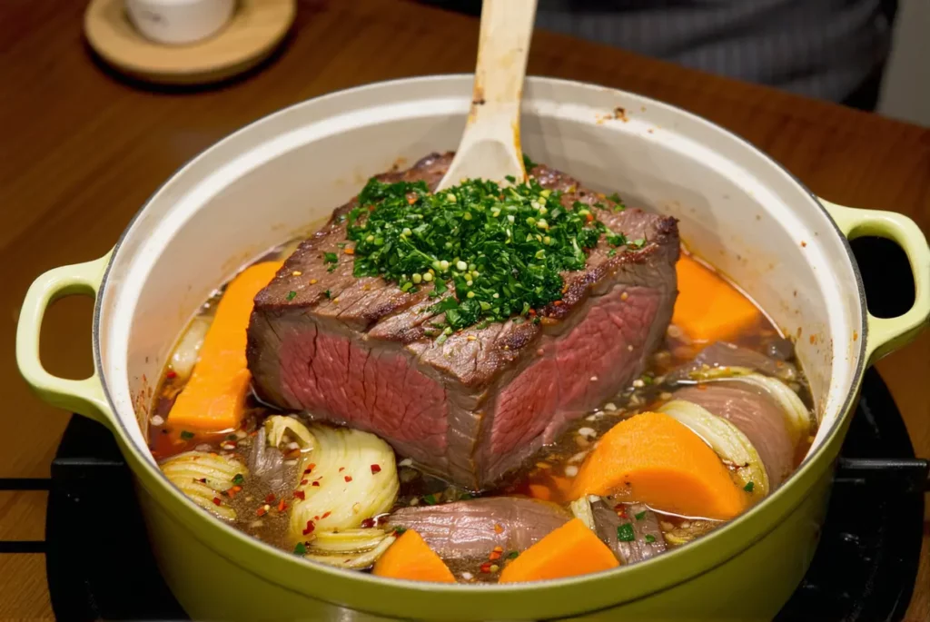 Pot au feu express au jarret de bœuf : la technique secrète pour diviser le temps de cuisson par deux
