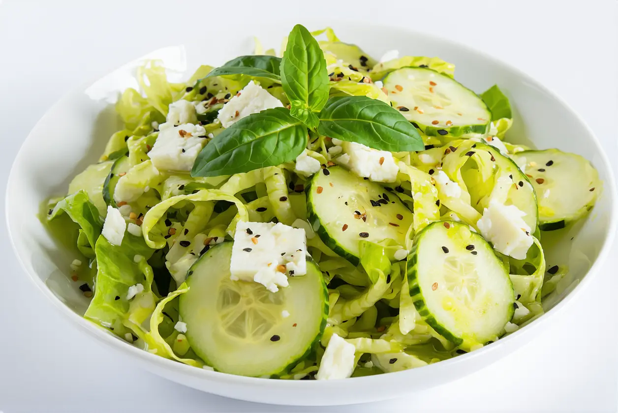 Salade de concombre à la grecque : la recette ultra-fraîche qui désaltère instantanément