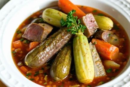 Sauce pot au feu aux cornichons : l'accompagnement secret qui sublime tout
