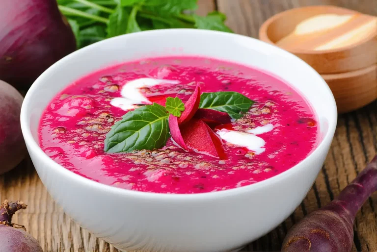 Soupe froide de betterave au yaourt : la recette rose qui rafraîchit et détoxifie