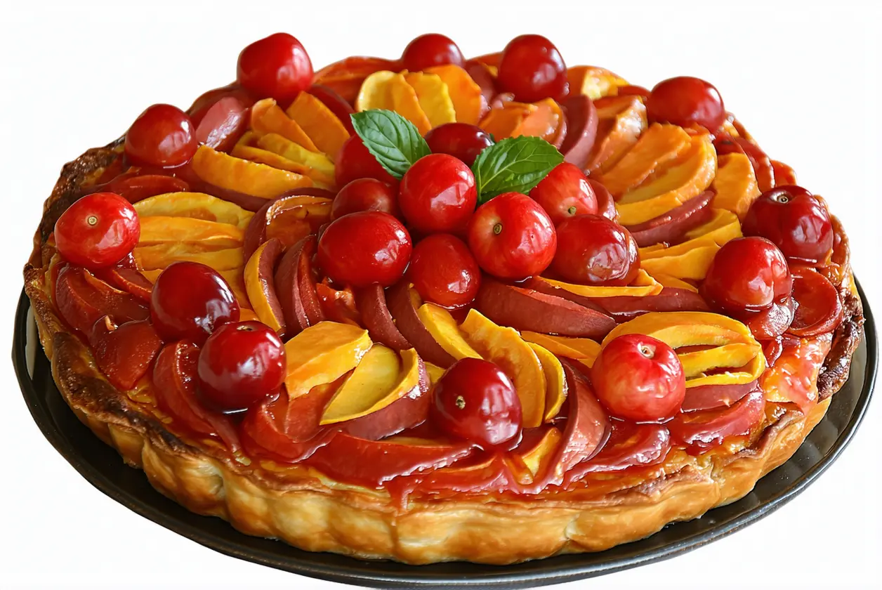 Tarte tatin aux tomates cerises : le dessert salé qui surprend tous vos invités