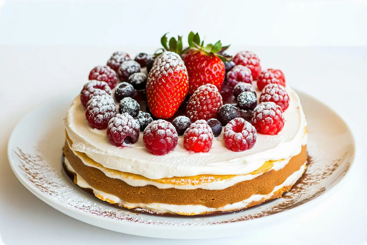 Tiramisu aux fruits rouges sans mascarpone : le dessert léger qui impressionne à tous les coups