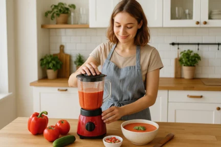 Le secret d’un gaspacho andalou savoureux à servir bien frais et facile à préparer