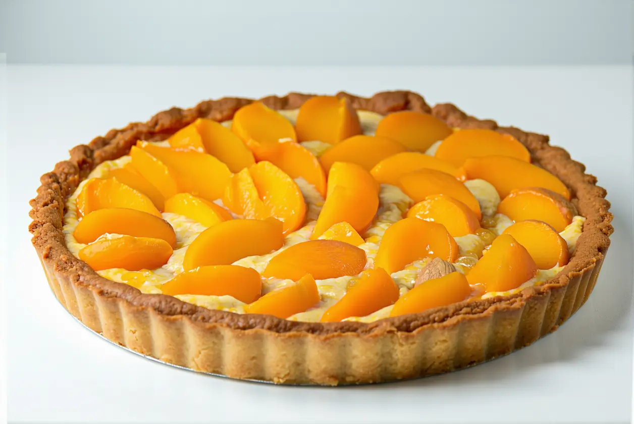 Recette rapide de tarte fine aux abricots et amandes, sans prise de tête