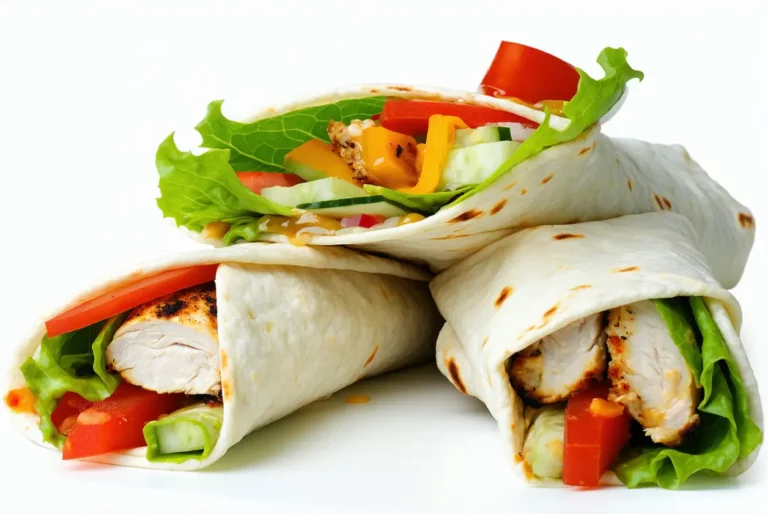 Wraps aux crudités, houmous et poulet : la recette anti-chaleur