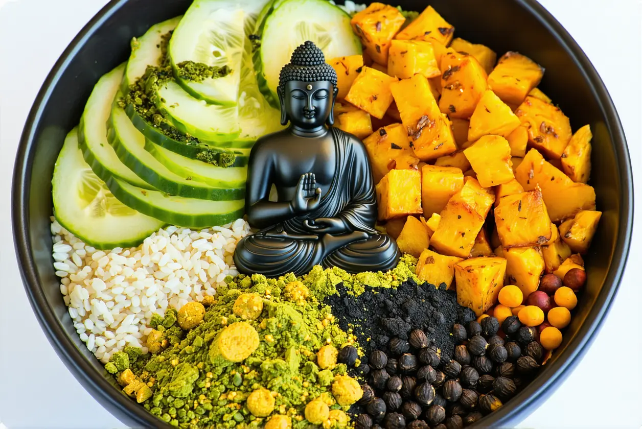 Bouddha bowl d’automne : faites le plein d’énergie avec quinoa et pois chiches
