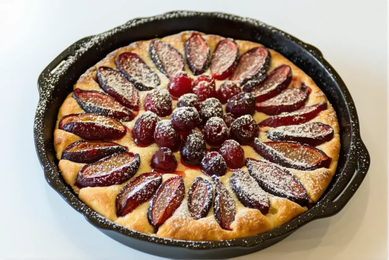 Clafoutis léger aux prunes : le dessert de rentrée qui va vous régaler sans culpabilité