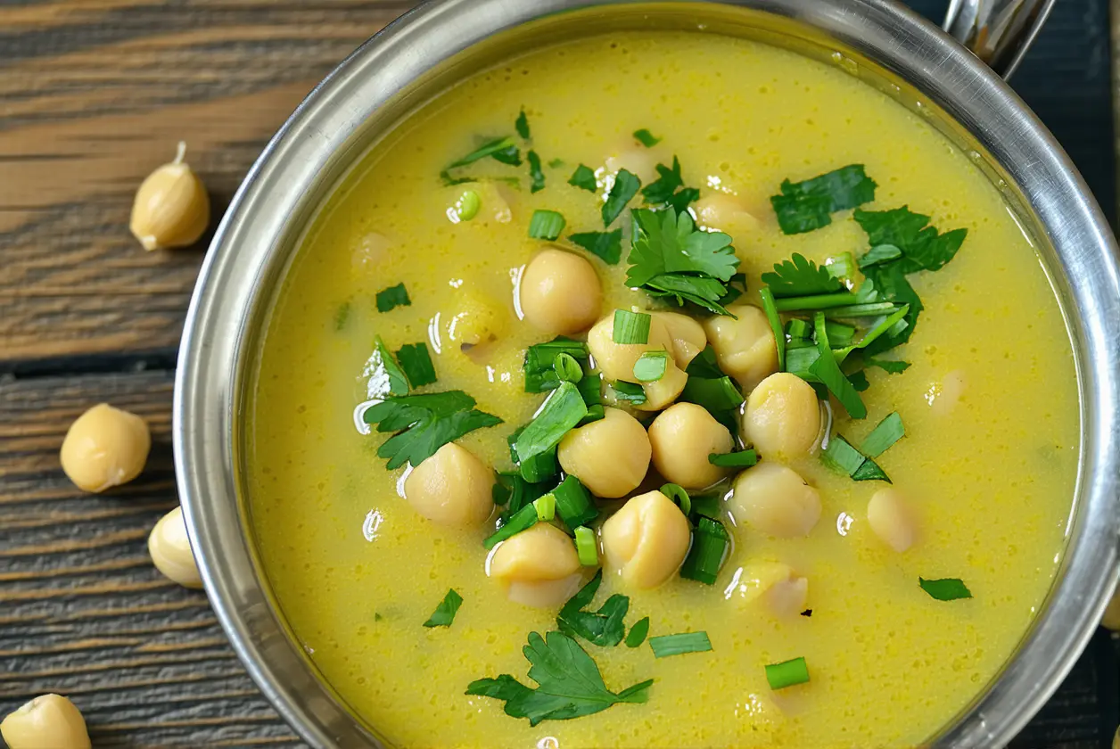 Curry doux de pois chiches au lait de coco : prêt en 25 minutes, vous allez l’adopter