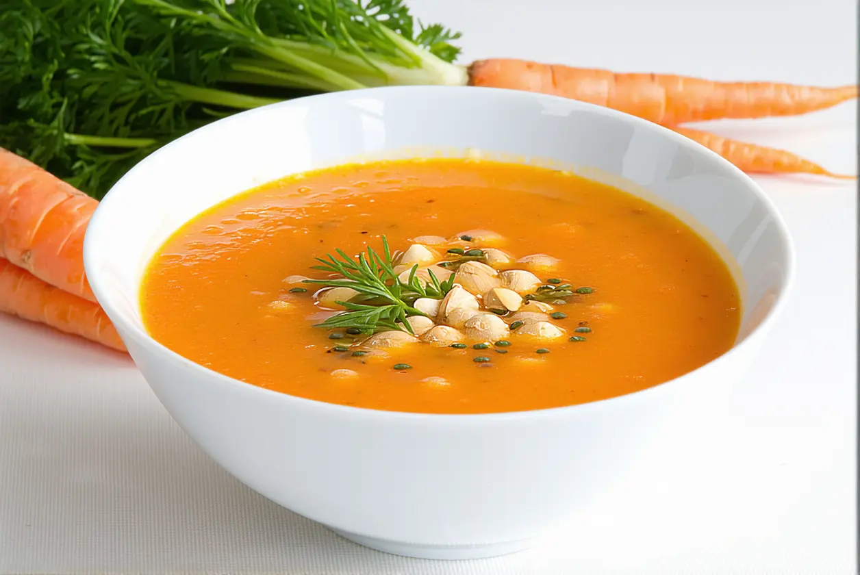 La soupe détox carotte-gingembre : votre alliée énergie en septembre