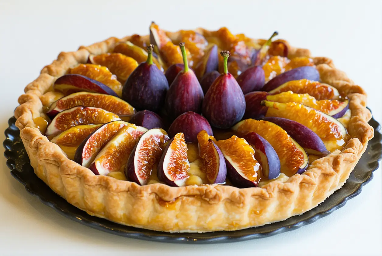 Tarte fine aux figues et miel : la recette légère qui va vous surprendre sans beurre