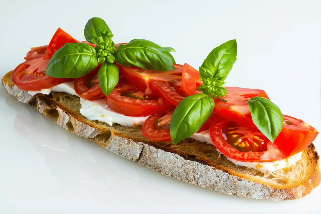 Tartine méditerranéenne à la fêta, concombre et tomates – ultra rapide, sans cuisson