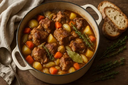 Ragoût de mouton au four : ma recette traditionnelle et réconfortante