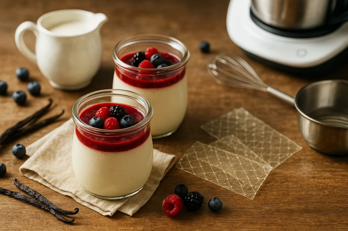 Ma recette de panna cotta au Thermomix : simple, rapide et gourmande