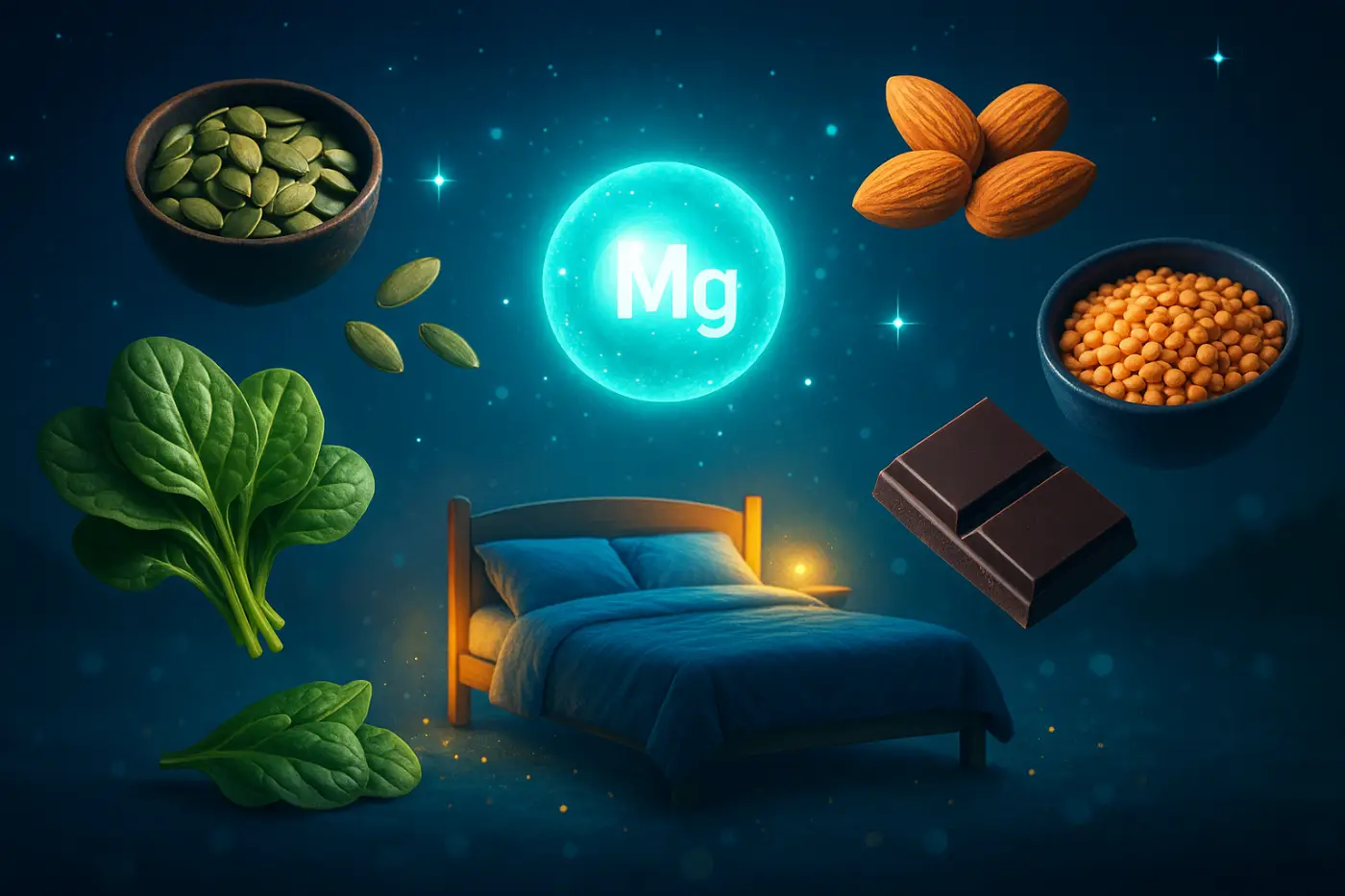 Magnésium: 5 pépites essentielles pour un sommeil parfait