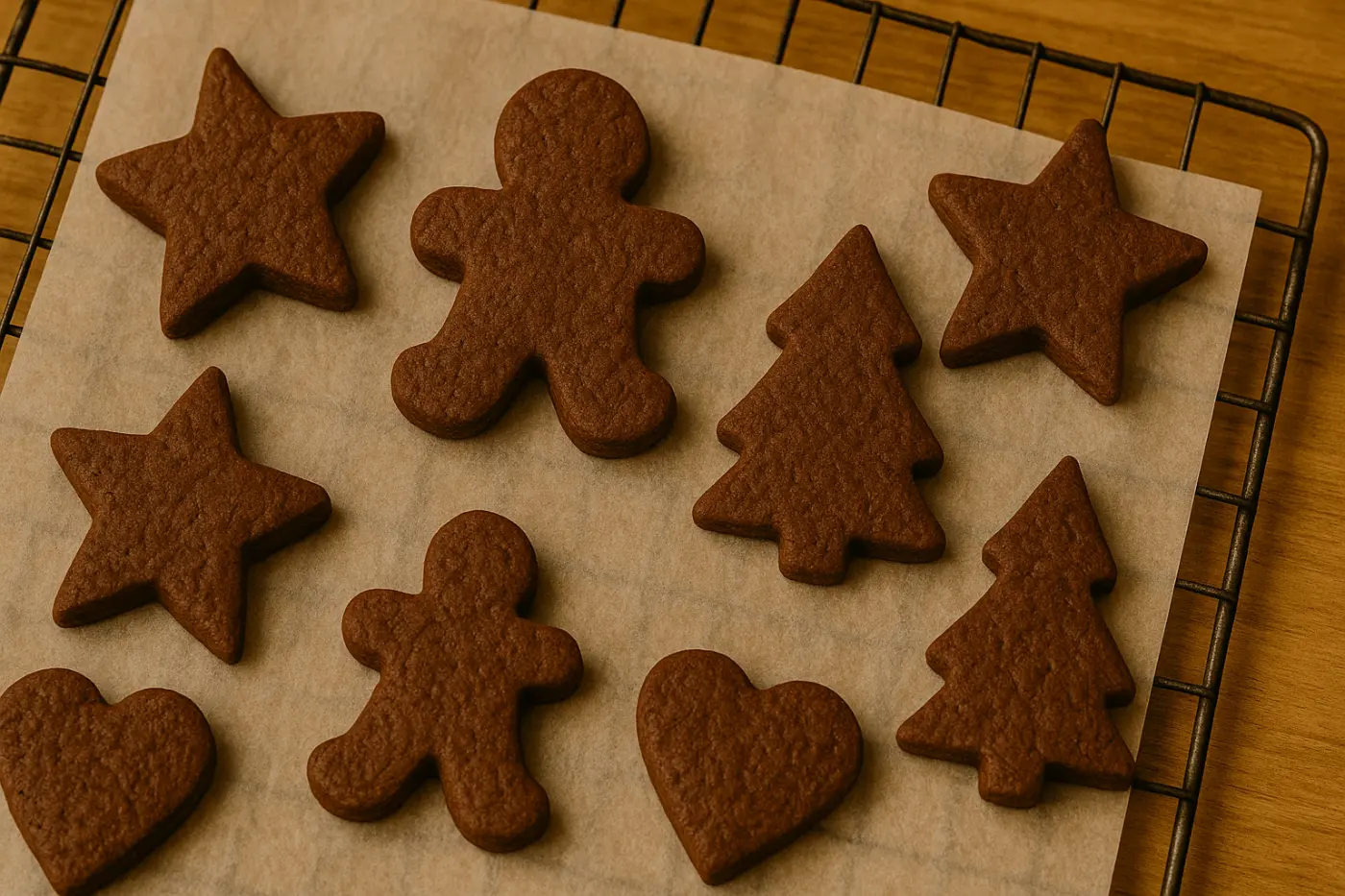 Petits biscuits de Noël au chocolat : la recette anti-stress pour les mamans débordées